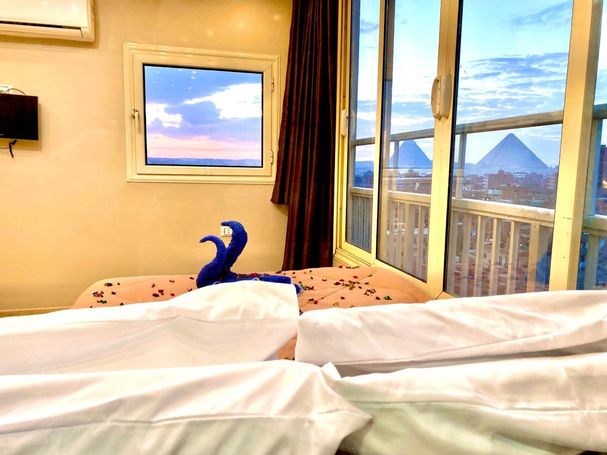 Horus Horizon Inn Pyramids View Kafret el-Gabal Εξωτερικό φωτογραφία