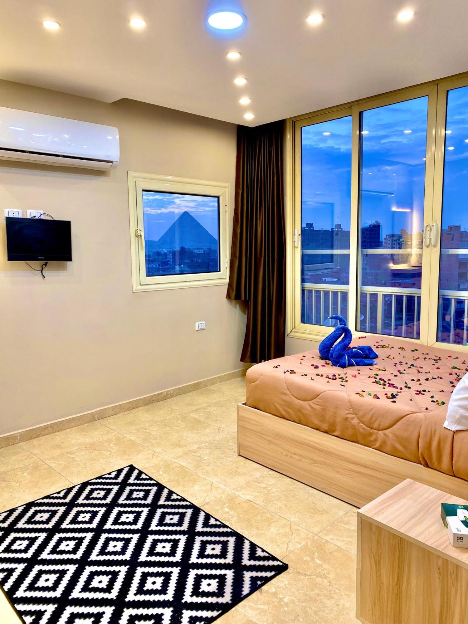 Horus Horizon Inn Pyramids View Kafret el-Gabal Εξωτερικό φωτογραφία