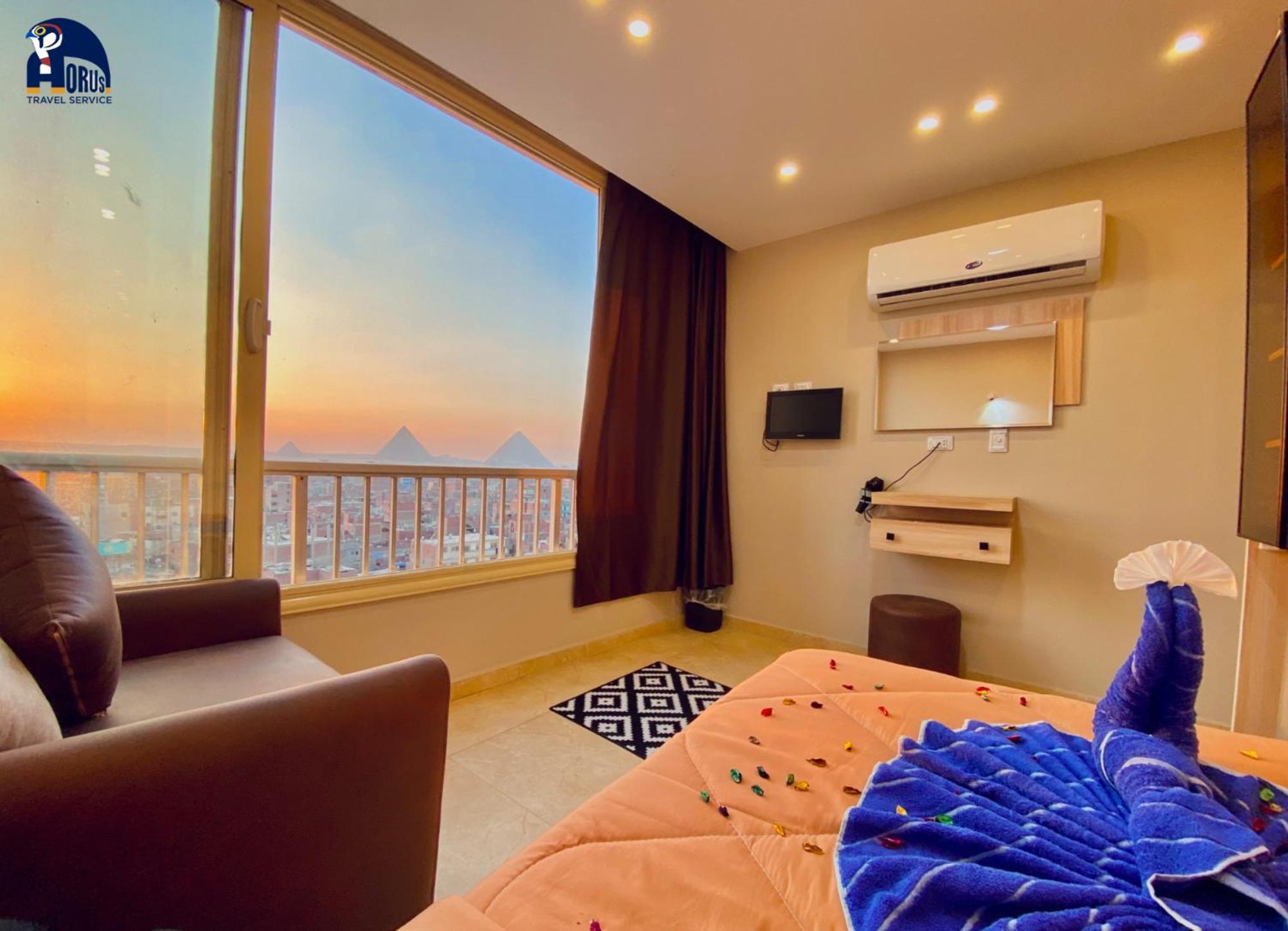 Horus Horizon Inn Pyramids View Kafret el-Gabal Εξωτερικό φωτογραφία