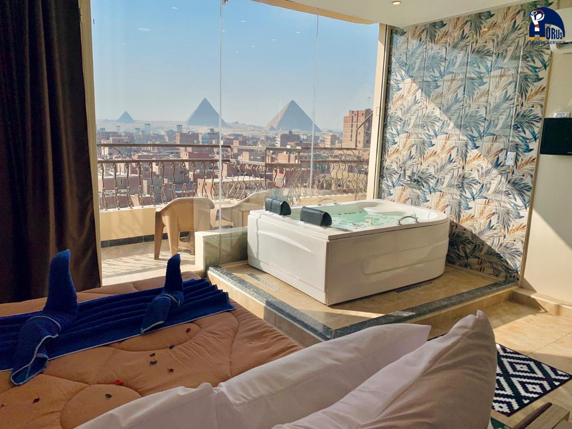 Horus Horizon Inn Pyramids View Kafret el-Gabal Εξωτερικό φωτογραφία